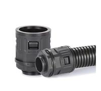 Lot de 10 joints de conduit ondulé en plastique M12-M63 AD10-AD54.5 pour tube en nylon (AD54.5-PG48, 50 pièces)