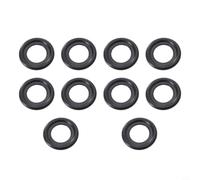 Lot de 10 joints de vidange d'huile en caoutchouc noir pour filetage M14, diamètre extérieur 20 mm, diamètre intérieur 11 mm, compatible avec (M14)