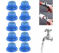 Lot de 10 joints d'étanchéité anti-fuite en silicone pour robinet triangulaire de robinet, rondelle d'étanchéité de tuyau robuste, réparation de joint en silicone pour divers appareils de plomberie