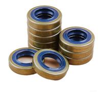 Lot de 10 joints d'huile de rechange pour tronçonneuse 61 66 266 268 272 272XP modèle 503260204 Compatibilité 1997 à 2001