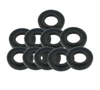 Lot de 10 joints d'huile en caoutchouc nitrile - 40 x 50 x 10 mm / 40 x 52 x 8/40 x 52 x 12/40 x 55 x 8/40 x 55 x 12/40 x 60 x 12 mm - Type TC NBR - Noir - Radial arbre (40 x 52 x 10 mm)