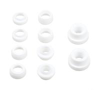 Lot de 10 joints d'isolation pour torche de soudage TIG pour WP-17 WP-18 WP-26 Modèle 17GLG20 18CG-20 18CG 54N01 54N63 haute température