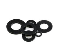 Lot de 10 joints plats en caoutchouc noir, diamètre extérieur 8 à 26 mm, NBR, toriques anti-huile, rondelles d'étanchéité for robinetterie(20x9x2mm)