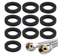 Lot de 10 joints pour tuyau de douche, joints pour tuyaux d'eau et tête, accessoires pour tuyaux d'eau