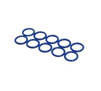 Lot de 10 joints raccord durite frein disque sur étrier Brakco compatible Magura MT4-5-6-7-8, Tektro Orion-Gemini sl-volans, Auriga Tune-sub-twin Bleu