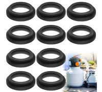Lot de 10 joints toriques de rechange pour piscine - En caoutchouc - Rondelles de rechange - Joints toriques de rechange pour valves d'arrêt et tamis - Pompe de piscine - Accessoires pour pompe de