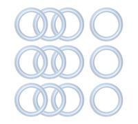 Lot de 10 joints toriques de réparation de fuites en silicone solide pour jacuzzi 711 ~ 4030B 5,1 cm