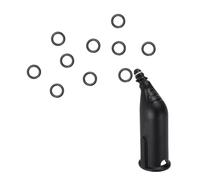 Lot de 10 joints toriques en caoutchouc joint d'étanchéité pour Kärcher SC2 SC3 SC4 SC5 CT10 pièces de nettoyeurs à vapeur (noir)