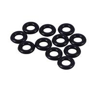 Lot de 10 joints toriques en caoutchouc noir 8 x 4 x 2 mm