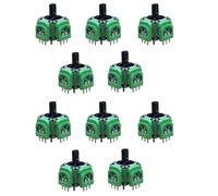 Lot De 10 Joysticks Analogiques 3d Pour Manette De Jeu, Capteur Tmr Électromagnétique Ic