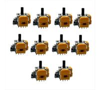 Lot de 10 joysticks électromagnétiques Hall de 4e génération pour console de jeu