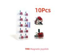 Lot de 10 Joysticks TMR pour Manette pour PS5 RS13, Manette de Remplacement Sans Dérive, Accessoires de Capteur Analogique 3D