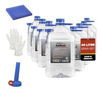 Lot de 10 l : Venton 10 l Adblue (2 x 5 l) + chiffon microfibre + 2 gants + 2 entonnoirs Ad Blue 10 l [fabriqué en Allemagne] (40 litres (8 x 5 l))