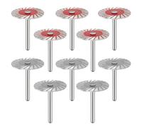 Lot de 10 lames de 40 mm pour sculpture sur pierre - Mini diamant turbo - Roue de coupe en métal (type de coupe)