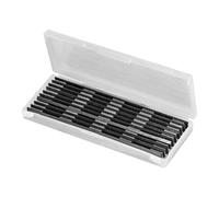 Lot de 10 lames de rabot électriques réversibles de 82 mm en acier rapide avec deux bords de coupe compatibles avec Makita/Bosch/Hitachi