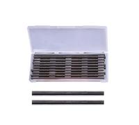 Lot de 10 lames de rabot réversibles de 82 mm à double tranchant HSS de rechange pour Makita, Bosch, Ryobi et plus encore - Acier à haute teneur en carbone, compatible avec raboteuses électriques