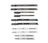 LOT DE 10 LAMES DE RECHANGE BOIS ET METAL POUR SCIES SAUTEUSES