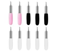 Lot de 10 lames de rechange compatibles avec Cricut Joy, 5 lames à pointe fine de 45° + 3 lames de coupe profonde à 60° + 2 lames de coupe peu profonde à 30° en vinyle, accessoires de lame de coupe 3