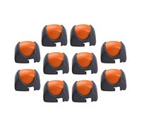 Lot de 10 lames de rechange pour coupe-papier A4 - 30,5 cm - Longueur de coupe - Tête cachée pour cartes artisanales - Photo plastifiée - Scrapbooking SK-5 - Acier au carbone - Sans danger