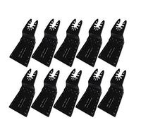 Lot de 10 lames de scie multi-outils oscillantes pour scie à bois, pour Bosch, Fein, TCH, etc.