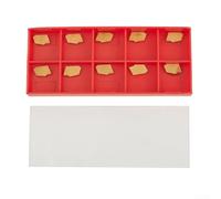 Lot de 10 lames d'insertion en carbure SP200 GTN2 compatibles avec broche conçue pour durer avec une utilisation rigoureuse