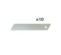 LOT DE 10 LAMES DROITES À CASSER 25 MM - JOUANEL INDUSTRIE - CUT25LAMCA