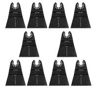 Lot de 10 lames en bois de bois épais de 65 mm compatibles avec Dewalt Stanley Worx F30 Black & Decker Erbauer Accessoires pour outils multifonctions oscillants
