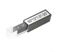 Lot de 10 lames en carbure de tungstène pour racloir à bois avec design rectangulaire