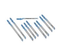 Lot de 10 lames pour scie sauteuse métal 90mm, DT2292-QZ DeWalt
