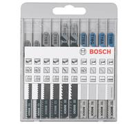 Lot de 10 lames pour scie sauteuse X-Pro Basic Bosch