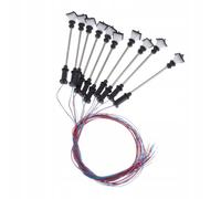 Lot De 10 Lampadaires Pour Modèles Réduits De Chemin De Fer De Style C