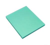 Lot de 10 lentilles de casque de soudage, plaque de rechange en polycarbonate transparent ignifuge, pour casque de soudage électrique à l'hydrogène, vert (123 x 98 mm)