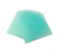 Lot de 10 lentilles de protection transparentes en polycarbonate pour casque de soudage, plaques de recouvrement ignifuges comme rechange pour vitre de protection intérieure, dimensions 110 x 90 mm à