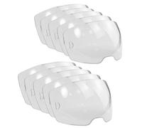 Lot de 10 lentilles transparentes 0700000802 pour casque de soudage A50 compatibles avec casque de soudage ESAB 0700000800 Sentinel A50, lentille de visualisation 10 x 6 cm