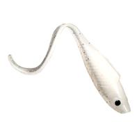 Lot de 10 leurres Souples bioniques for Poissons, appâts d'eau Douce de 3 cm/4 cm, à Immersion Lente et réaliste, for truites et Poissons-crapets(Wit,3cm 10pcs)