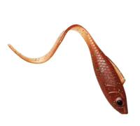 Lot de 10 leurres Souples bioniques for Poissons, appâts d'eau Douce de 3 cm/4 cm, à Immersion Lente et réaliste, for truites et Poissons-crapets(Brown,3cm 10pcs)