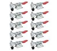 Lot de 10 leviers à dégagement rapide réglables | Outil de serrage en métal antidérapant et ergonomique pour la manipulation des matériaux dans les ateliers et