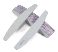 Lot de 10 Limes à Ongles, Limes a Ongles Professionnelle, Lime à Ongles Double Face 100/180, être Réutilisé Plusieurs Fois, pour Manucure Cosmétique, Animaux Domestiques.