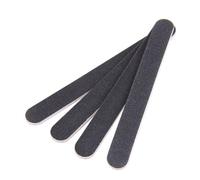 Lot de 10 limes ongles professionnelles double face en meri noir pour manucure et p dicure