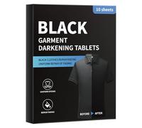 Lot de 10 lingettes de couleur pour entretien du textile - Avec protection efficace contre la décoloration dans le linge - Idéal pour les vêtements, les draps, les couvertures à toute température