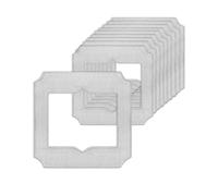 Lot De 10 Lingettes De Nettoyage En Microfibre, Compatibles Avec Ecovacs Et Winbot, For Mini Pièces De Rechange Et Chiffons De Nettoyage, Haute Capacité D'absorption.