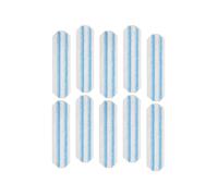 Lot de 10 Lingettes de Rechange pour Balai Plat O-Cedar H2prO/pour Vileda H2prO en Microfibre Lavable et Réutilisable