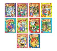 Lot de 10 livres de contes de fées russes - Collection de contes folkloriques russes pour enfants - - Russkie Skazki -