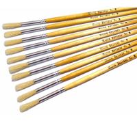 Lot de 10 longs ronds en forme de porc Taille 8