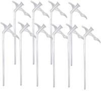 Lot de 10 longs tubes de pulvérisation en mousse | Attaches de pistolet en polyuréthane pour la construction | Tubes pour isolation, remplissage et adhésif | Kit de pulvérisation de montage |