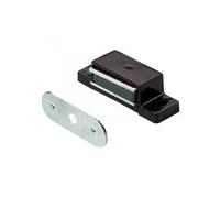 Lot de 10 loqueteaux magnétiques plastique, L.14.5 x l.45.3 mm