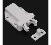 10 pièces blanc mignon forme armoires porte rebondisseur placard tactile libération loquets pousser ouvert attrape portes loquets magnétiques pour tiroir