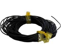 Lot de 10 M DE Fil Nylon Elastique DIAMETRE 0,8 mm Noir - Creation Perles