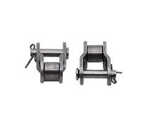 Lot de 10 maillons de connexion for chaîne à rouleaux métrique 05B-1 - Demi-maillon décalé en acier carbone for chaîne à rouleaux 05B-1 (n° 1396)