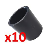 Lot de 10 Manchons à coller Pvc pression diam. 50